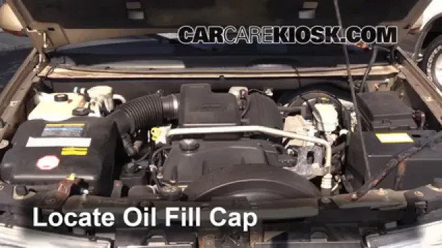 2004 Buick Rainier CXL Plus 4.2L 6 Cyl. Oil Add Oil